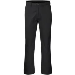 Mens Chino Pants Black Front